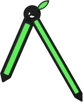 Green Luminous Watch Hands Compatible with ETA 6497 6498 Compatible with Seagull ST3600 ST3620 Movement