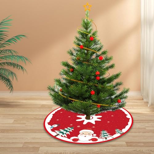 Colcolo Saia de árvore de natal, avental de árvore de natal, diâmetro 90cm, decoração de natal, saia