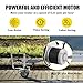 Vdniduir Electric Trailer Mover,350W Motorised Jockey Wheel Trailer Jack, Electric Jockey Wheel Mover,for Caravans,Boat Trailers