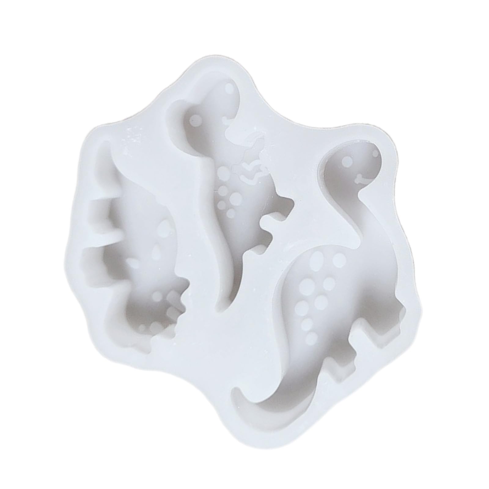 Jazuaiao Flexible Silicone Dinosaur for Plasters Cement Art Projects and Party Decoration Supplies Dinosaur Silicone