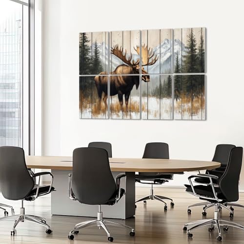 8 Pack Art Acoustic Panels Paneles Acústicos Decorativos Absorbentes de Sonido para Estudios y Oficina 48"x32" miniatura 7
