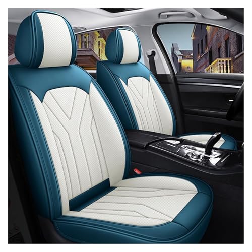 Couvre sieges voiture imperméable bleu et blanc pour XC60 - 3