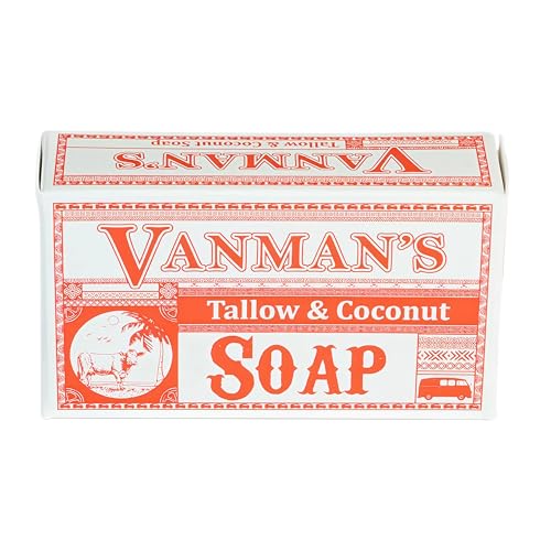 VanMan Beef Tallow and Coconut Oil Bar Soap