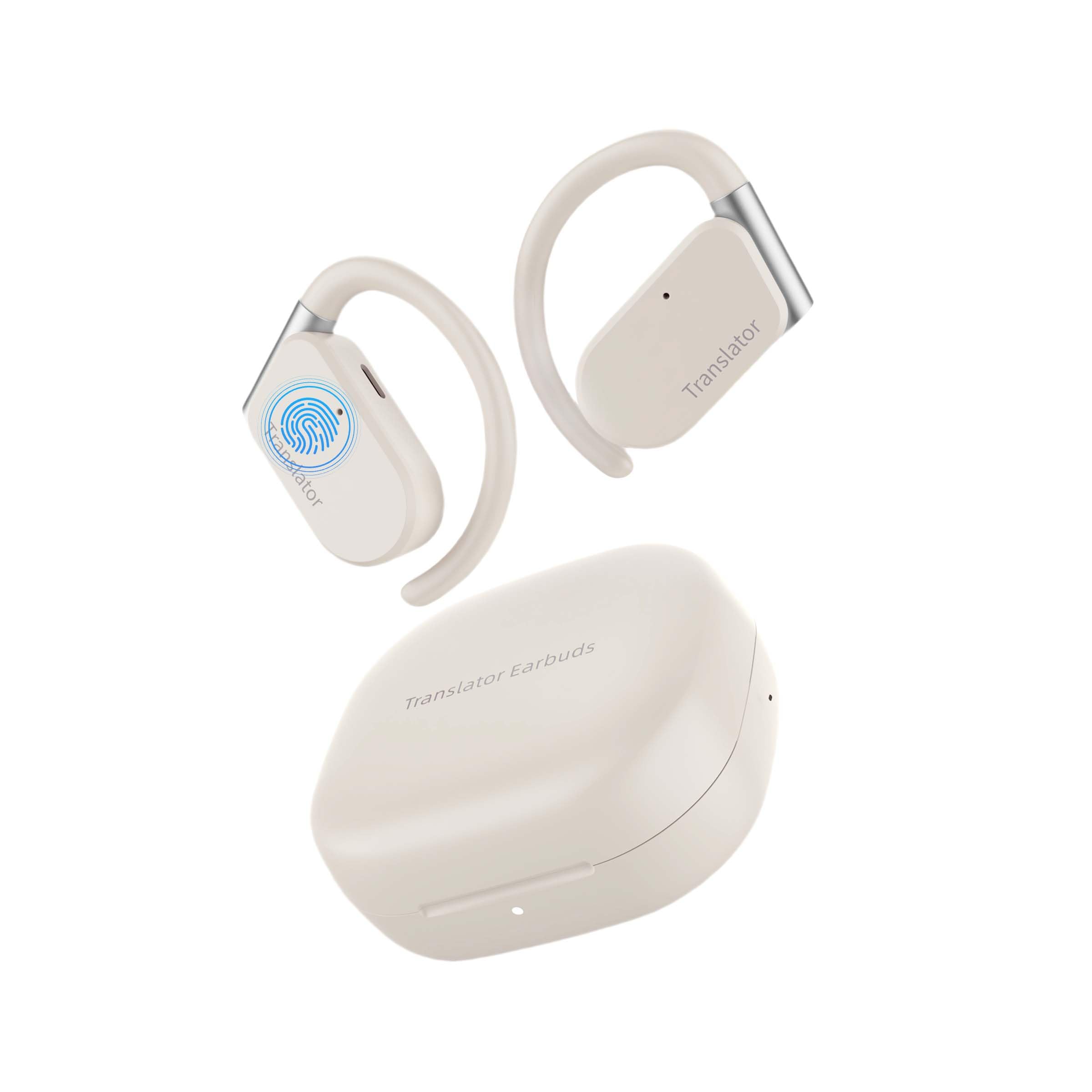 Wooask Translation Earbuds M9 Language Translator Device Open Ear Translator Headphones 98% High Accruacy Instant Translation in 1 Sec Support 144 Languages and Accents (with Offline Package)