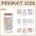 Dorsbaby 24pcs Boho Floral UV DTF Cup Wrap,UV DTF Cup Wraps for 16 oz,Glasses,Tables,Chairs,Computers,High Viscosity UV DTF Transfer Paper