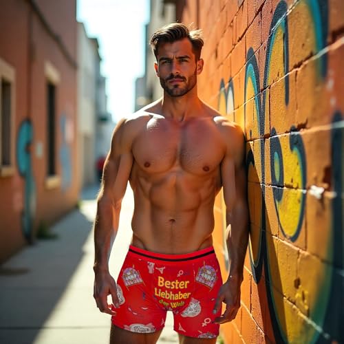 Tiwoca Boxershorts mit frechem Spruch – Unterhosen Einheitsgröße als lustige Geschenke für Männer – ob als Geburtstagsgeschenk Mann, Boyfriend Gift, Kollegen Geschenk