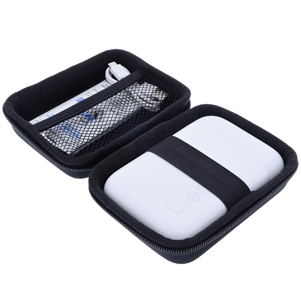 foto-kontor Bag Compatible with Liene Mini Wireless Mobile Instant Photo Printer Case Protective Cover black - Image 2