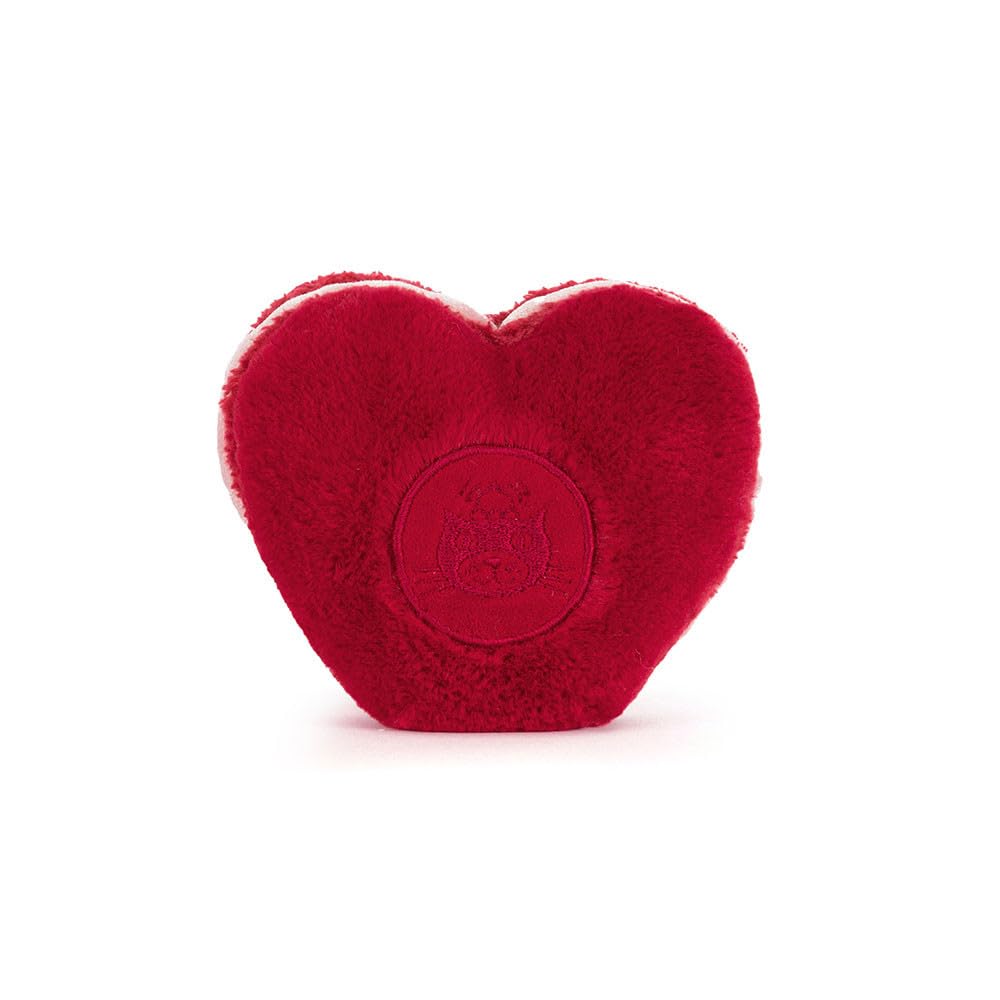 Jellycat Amuseables - Peluche a forma di cuore di Arlette, 7,6 cm