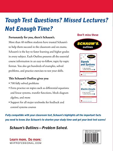Schaum's Outline of Feedback and Control Systems, 3rd Edition (Schaum's Outlines) - Image 2