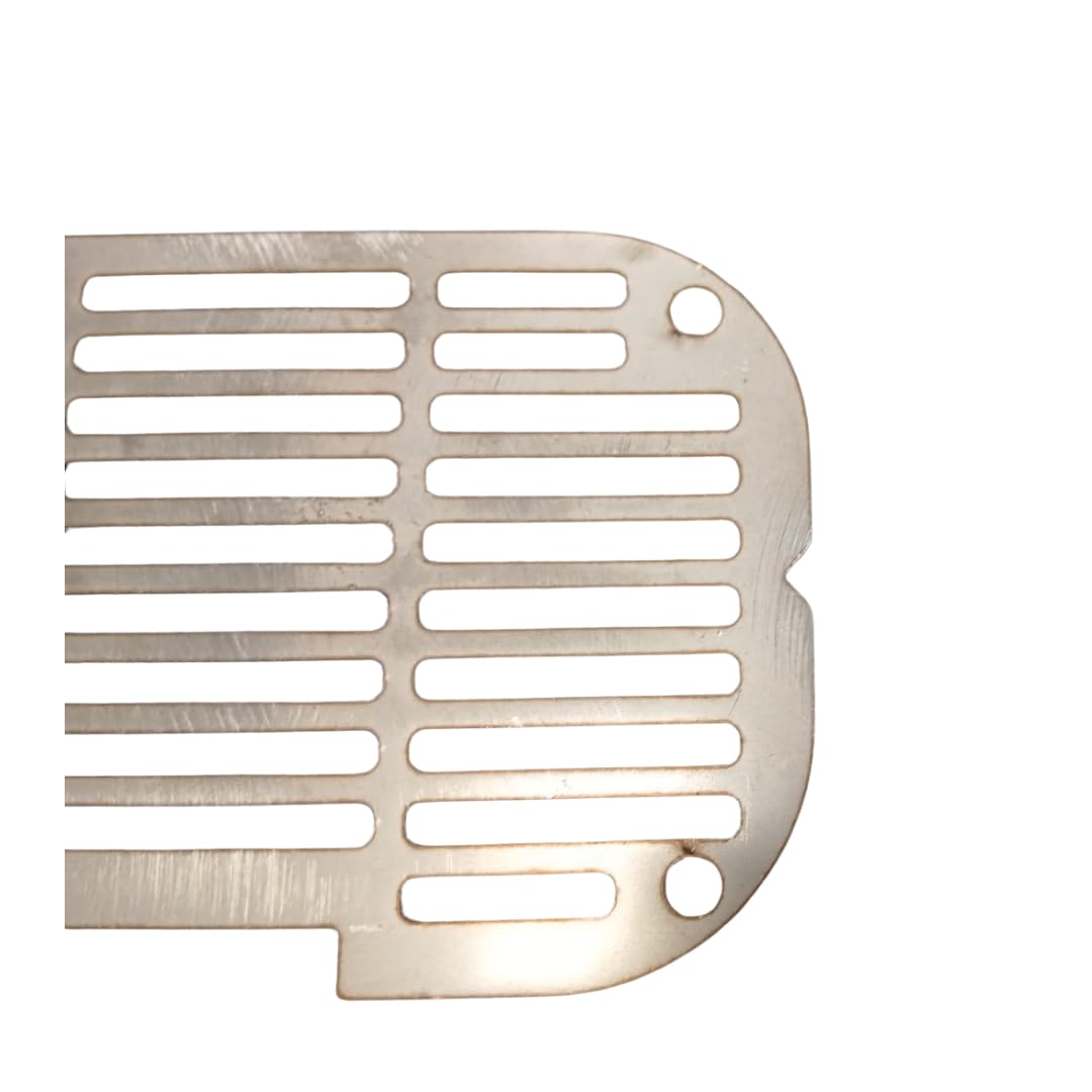 Rejilla crisol de acero inoxidable original Edilkamin, cód. R392910