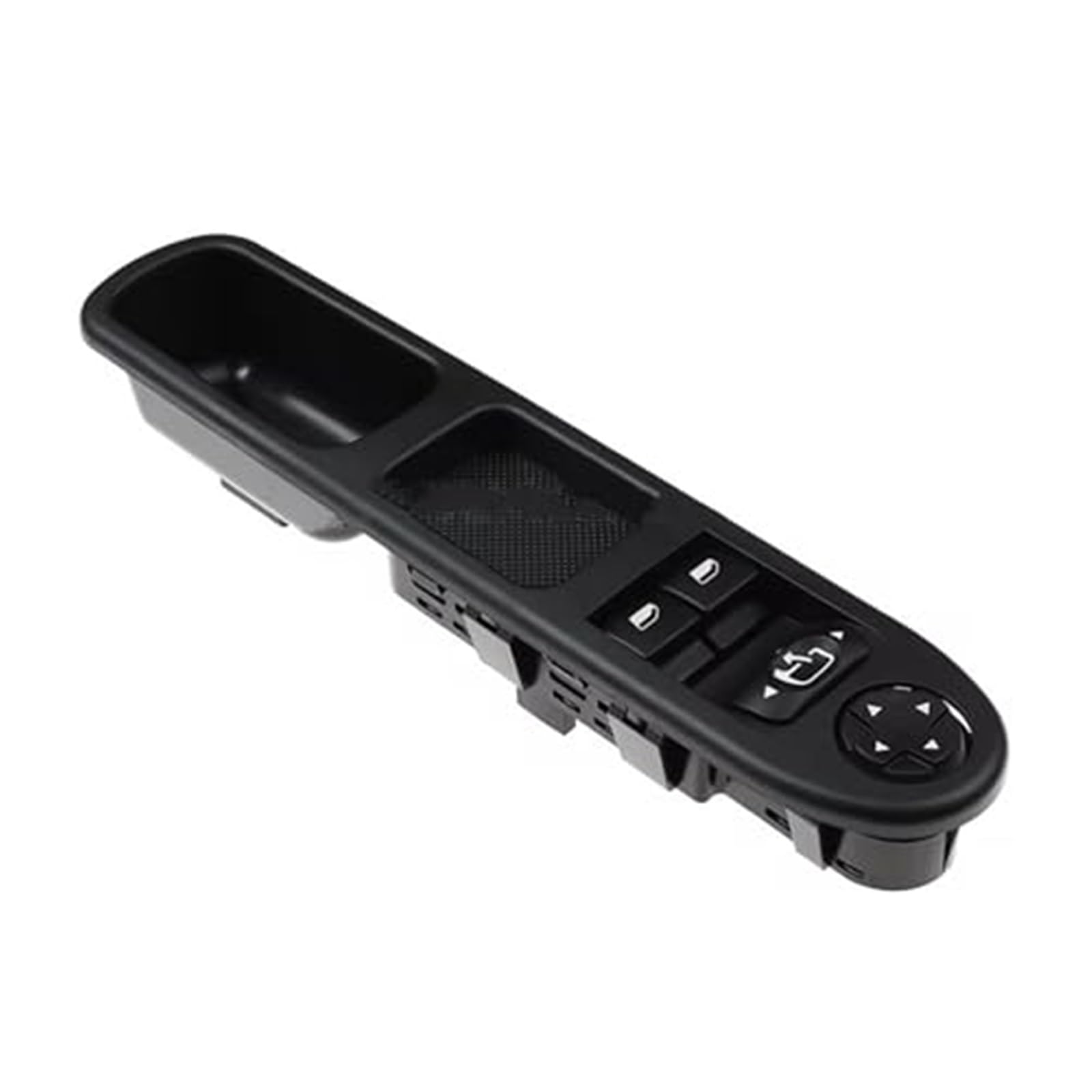 Interruttore per finestra 6554.Qa 9654859677, per Peugeot 207 207Sw 207Cc Pulsante di accensione Sollevamento vetro Retro pieghevole Pulsante Finestra principale(BLACK Without fold button)