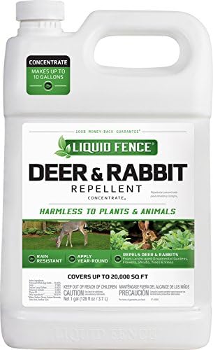 Liquid Fence Deer & Rabbit Repellent, 1 Gal