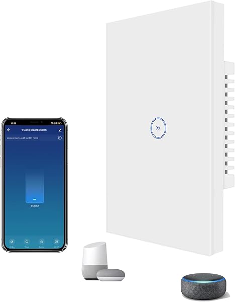 Jinvoo Smart Light Switch with Touchscreen