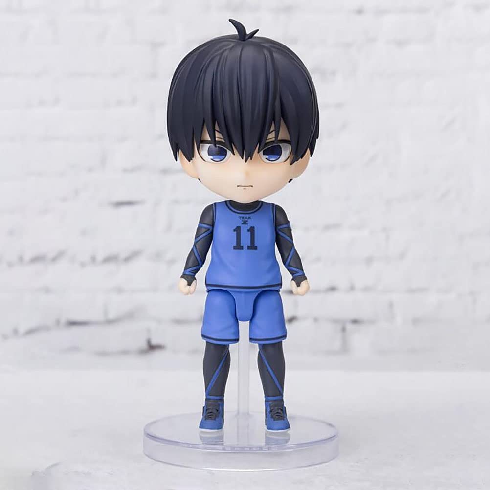 9 cm/3,54 cala niebieski zamek Isagi Yoichi PCW kolekcjonerska gra figurka postać model anime zabawki
