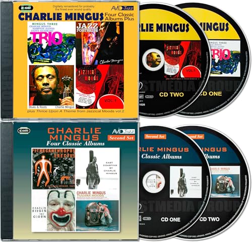 Charles Mingus – 8 Classic Albums – (Pithecanthropus Erectus / The Clown / East Coasting / Tijuana Moods / Blues & Roots / Mingus Three / Jazz Portraits / Jazzical Moods) CD [4СD]