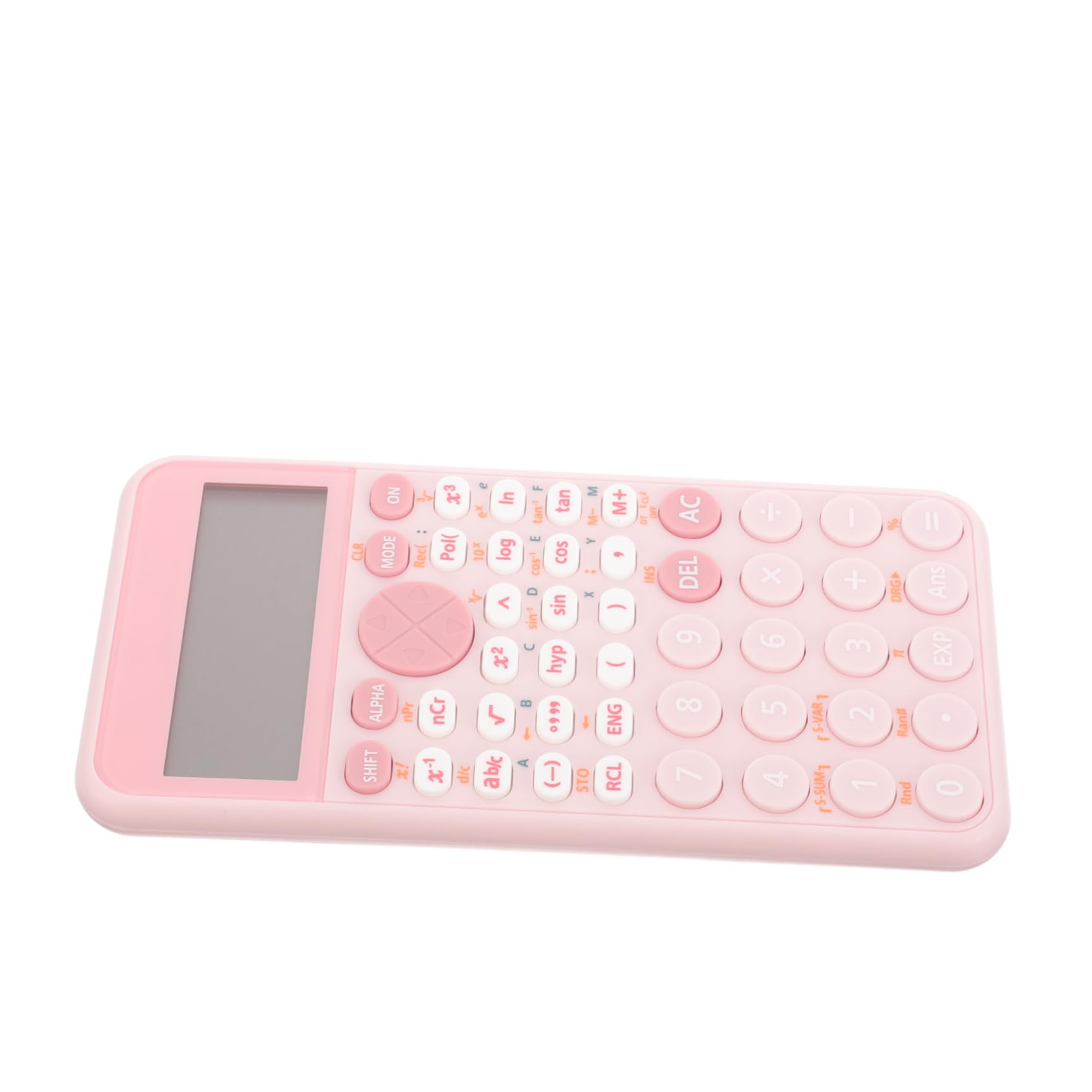 Function Calculator for Students and Office Use Pink Portable Scientific Calculator with Display for College Exams and Accounting