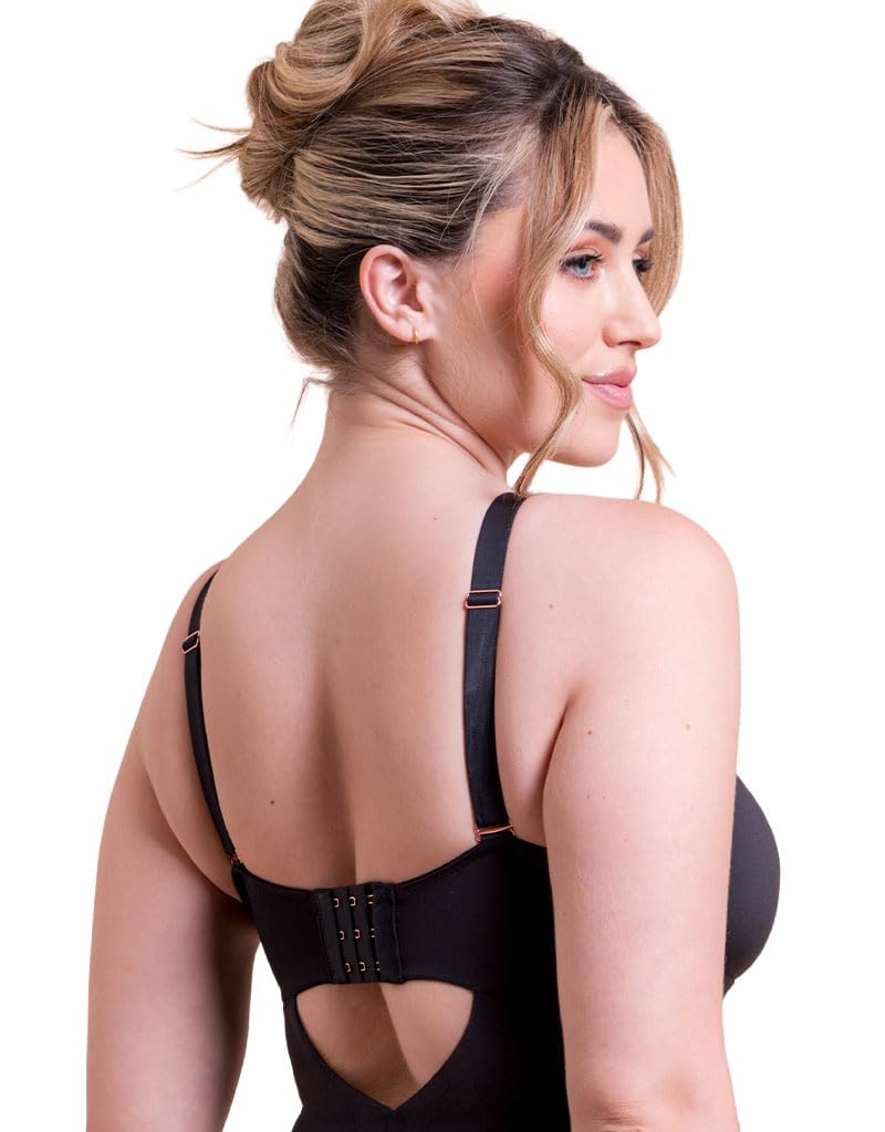 Scantilly Indulgence damska bielizna ze stretchem i koronką, czarna/latte, XL, Czarny/Latte, XL