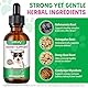 Dog Kidney Support Drops, 100% natürliche Harnwegsbehandlung für Hunde 60ml, unterstützt die Nierenfunktion und HWI Pflege Hund, Stärkung des Immunsystems