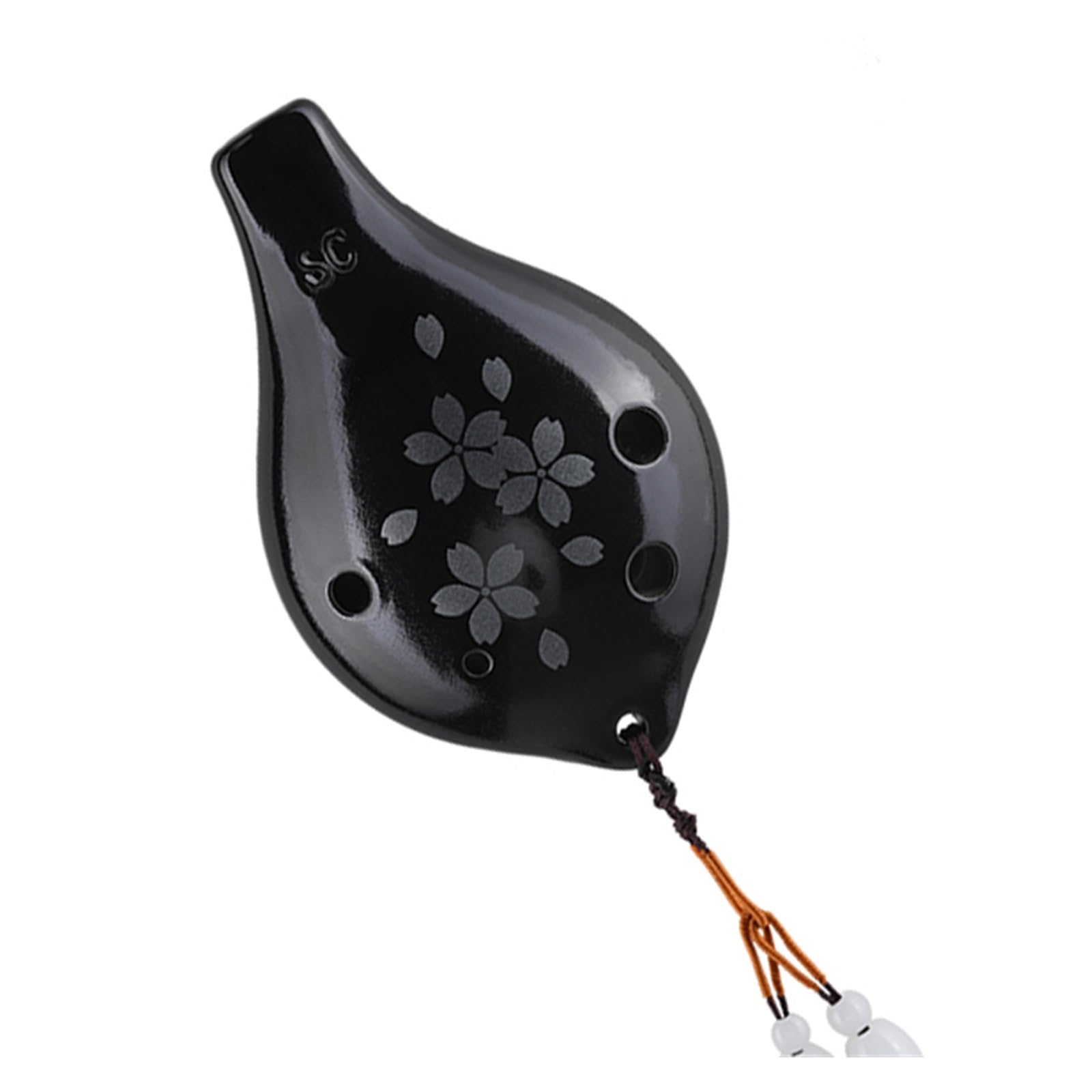 Ocarina Ocarina 6 Trous Avec Motif Professionnel AC Aigu C Et Autres Instruments À Vent