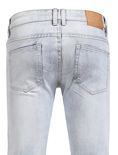 NE PEOPLE Men's Skinny Denim Jeans - Classic Slim Fit Comfort Stretch Casual Pants4