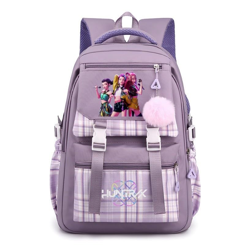 Cartoon Backpack for Women Large Capacity Travel Backpack Commuter Bag