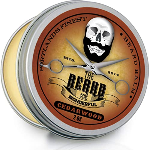 Beard-Balm-Moustache-Balm-60ml-Beard-Growth-Nourishes-Facial-Skin-Natural-Ingredients-Jojoba-oil-Shea-Butter-and-Beeswax-Cedarwood