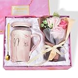 クリスマスプレゼント 母の日 母親 誕生日プレゼント 女性 50代 60代 70代 センスのいいプレゼント女性 30代 40代 おしゃれ 退職祝い 人気 マグカップセット 義母 祖母 お婆ちゃん 誕生日 お祝い 結婚記念日 プレゼント 妻 敬老の日 送別会 離任式 異動 コーヒーカ 保温 保冷 耐熱約300ml マグカップ蓋付き (シンプルスタイル)