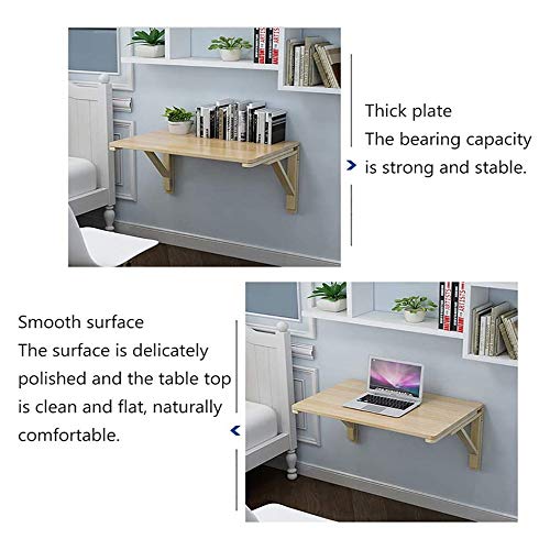 Table pliante ordinateur murale compacte OneColor 70x50cm