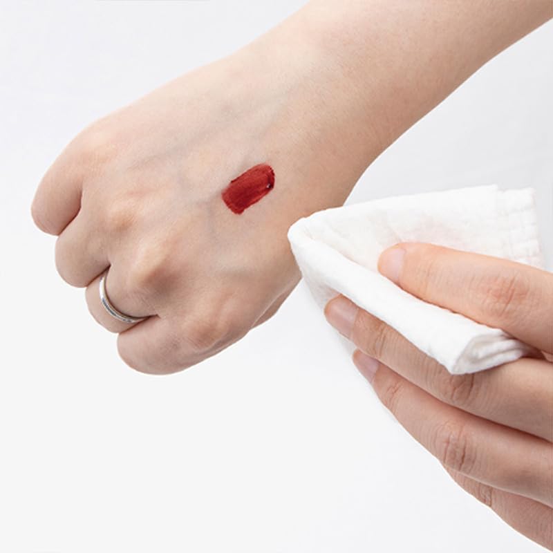 Clean Facial Cloth XL Facial Towels, Ultra Soft Plant Fibre Face Towels, Durable Disposable Cleansing Cloths for Makeup Removal and Skincare