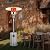 Hykolity 50,000 BTU Propane Patio Heater, Stainless Steel Burner, Triple Protection System, Wheels, Outdoor Heaters for Patio, Garden, Commercial and Residential, Silver