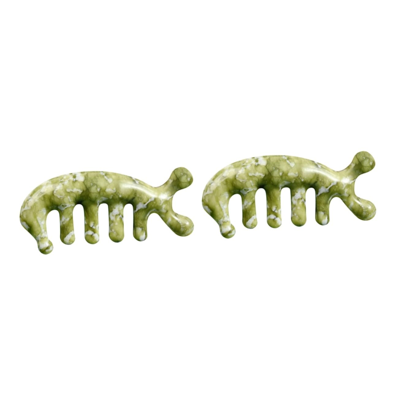 minkissy 2 Cepillos De Masaje Para El Cuero Cabelludo Herramienta De Masaje De Spa De Agua Diseño Ergonómico Para La Tensión Muscular.