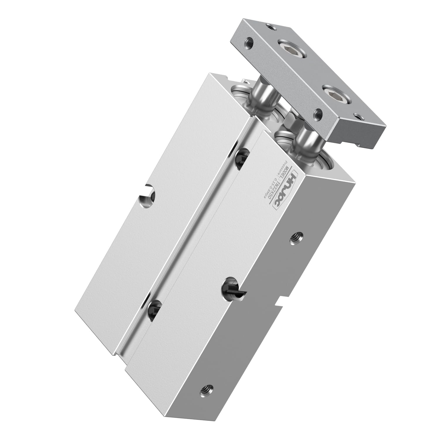 TN Dual Axis Dual Rod Pneumatic Cylinder 1 inch (25mm) Bore 6 inch (150mm) Stroke, Magnetic Double Action Aluminum Air Cylinder (TN25-150) — Amazon image 8