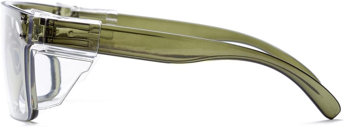 Photochromic Anti Bluelight UV400 Auto-Darkening Clear to Smoke Lens Transitional ANSI Z87.1 Safety SunglassesGlasses - Image 3