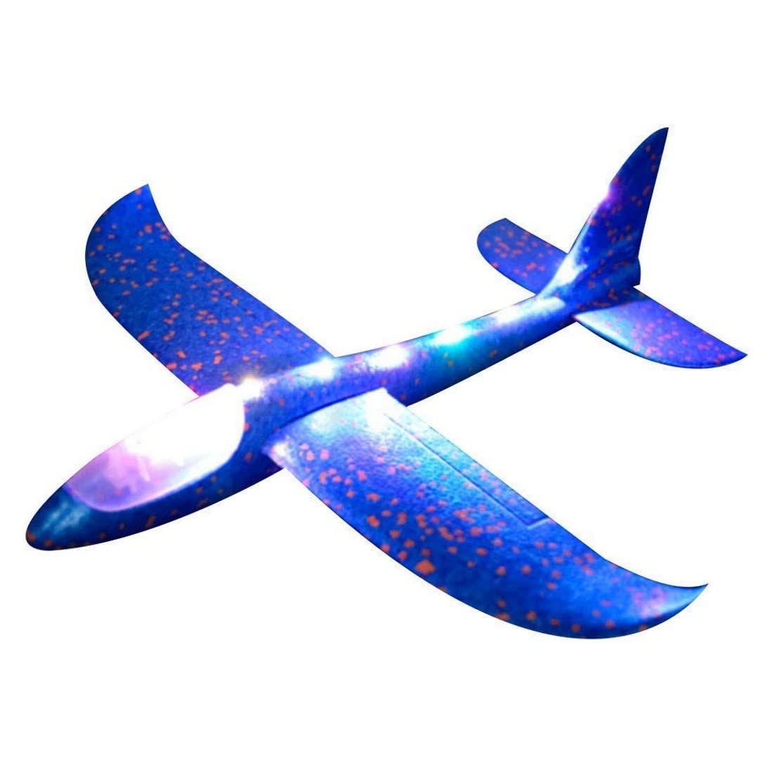 BREEZY TOY 3D Throw Foam Plane 17.5inch Large Throwing Foam Plane Dual Flight Mode, Aeroplane Gliders, Flying Aircraft (Pack of 1 - Multi Colour) (B0CW1T9YRX) Amazon Price History, Amazon Price Tracker
