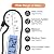 Digital Instant Read Meat Thermometer Digital for Grilling and Cooking - ANDAXIN Waterproof Ultra-Fast Thermometer with Backlight&Calibration&Foldable Probe for Kitchen,Deep Fry,BBQ,Grill-Black/White