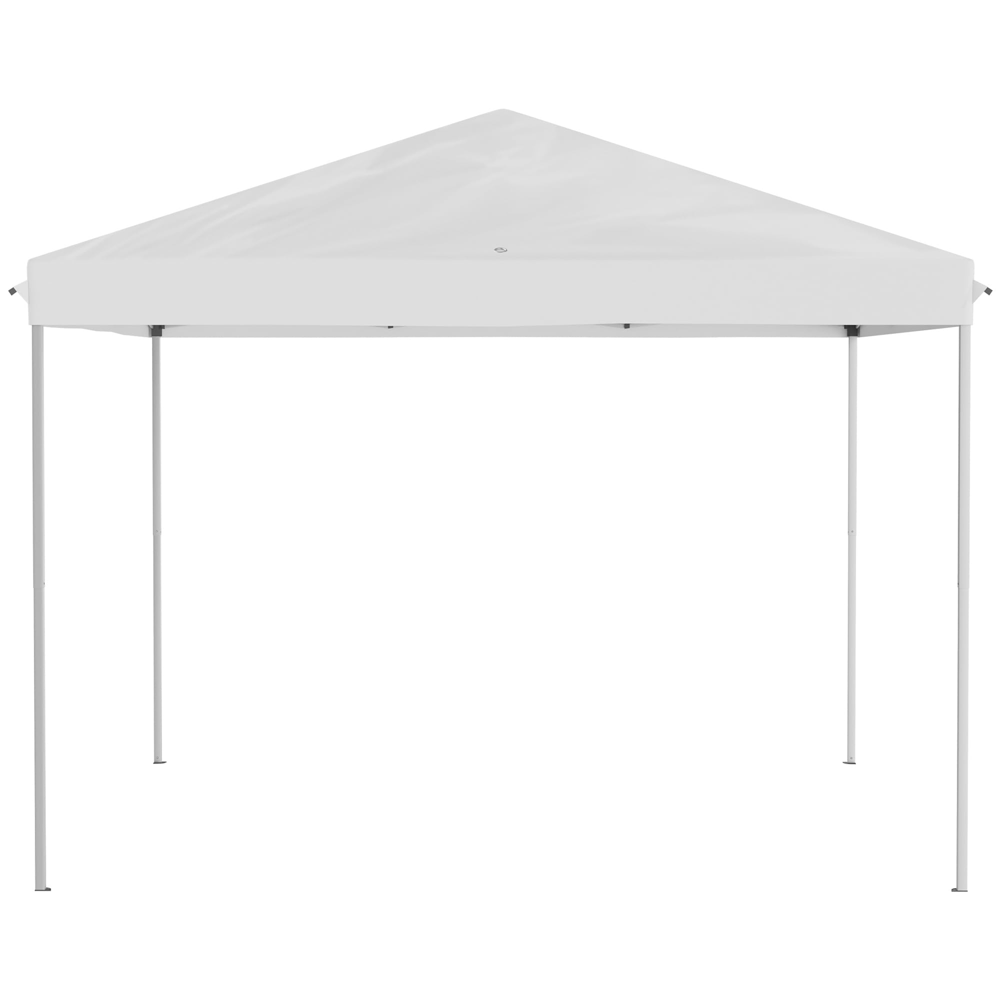 Outsunny Tonnelle Pop-up Barnum Pliant Style Colonial 3 x 3 m 4 moustiquaires + Sac de Transport crème