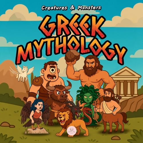 Μυθικά πλάσματα της ελληνικής μυθολογίας 10 Greek Mythology Creatures & Monsters for Kids: An Illustrated Gui...