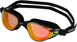 Óculos Natação Espelhado Speedo Tsunami Preto