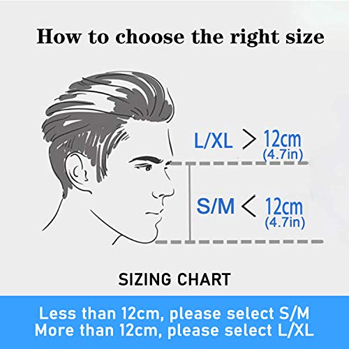 Foldable Full face Snorkeling mask with New Safety Breathing System, 180-degree Panoramic View, Waterproof and Anti-Fog, with Camera Stand, Universal Snorkeling mask(L/XL) - Thumbnail 5