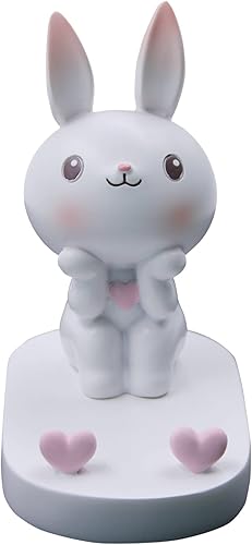 Miniatura 35 de Lindo conejo teléfono móvil soporte animal Smartphone escritorio soporte para todos los teléfonos móviles Bunny teléfono soporte escritorio