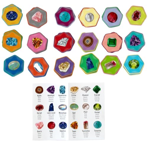 Juego de Memoria y Emparejamiento Little Gemstones miniatura 3