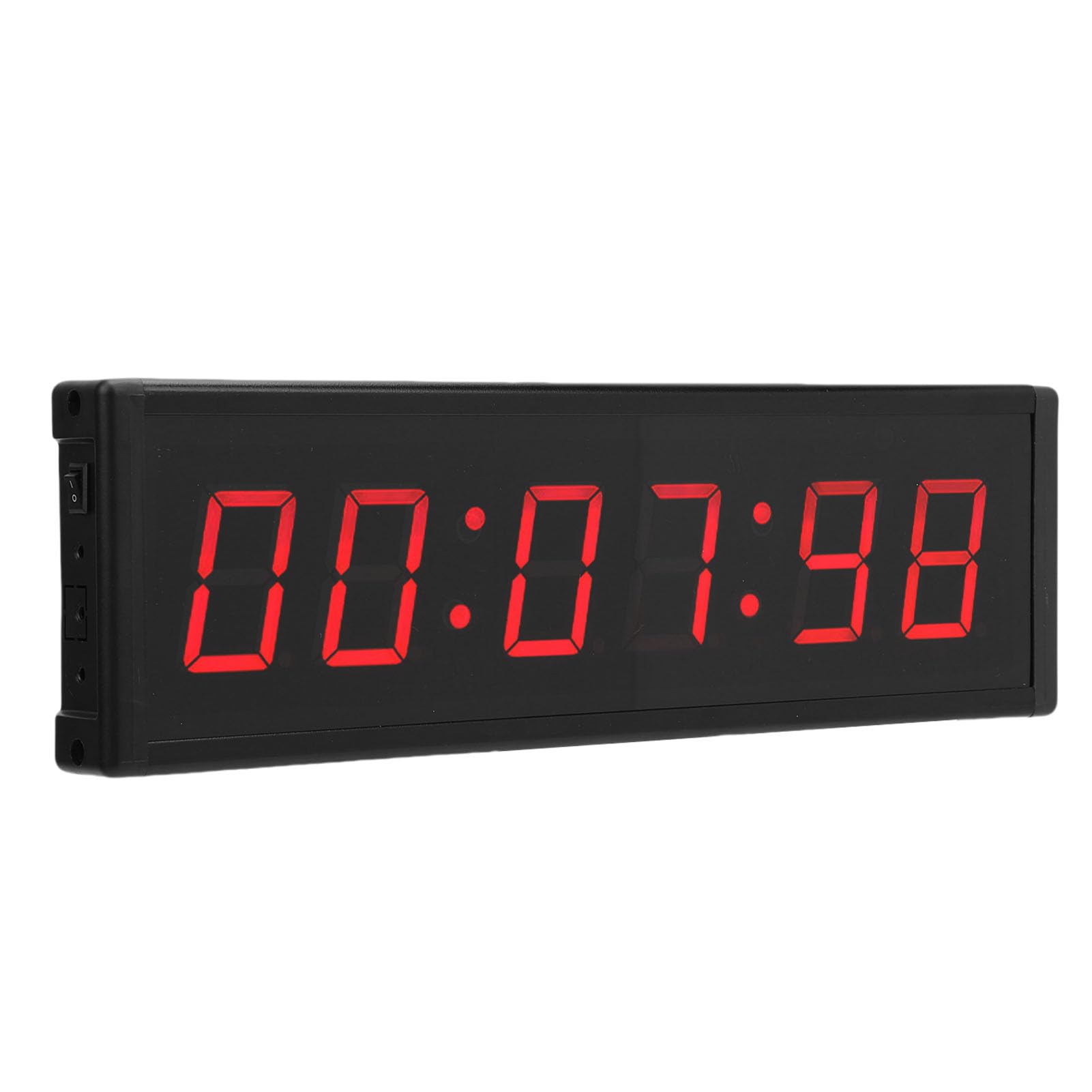 FTVOGUE Cronometro Palestra Multifunzione con Display da 5,8 Cm, per | Robusto design in alluminio, portata del telecomando 30 m, ottimo per le competizioni, opzioni di conto alla rovescia e