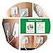 WillHealth TENS Unit Electrodes Pads -12 Piece Snap Electrode Pads for TENS/EMS Digital Therapy Machine Muscle Stimulator Pain Relief Massager - 8pcs 2
