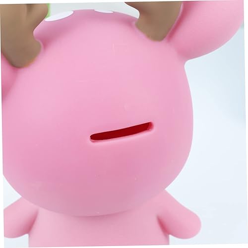 Miniatura 7 de Toyvian 3 piezas de juguetes para adultos, regalos para niñas, alcancías para niños, juguete de Navidad, estatua de reno, decoración de escritorio,