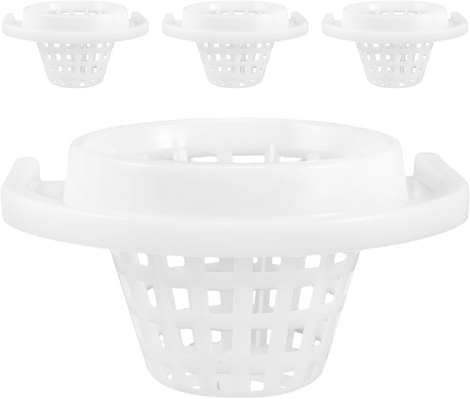 BETOOKY 4pcs Mop Squeeze Basket - Cleaning Mop Bucket Strainer Basket Insert - Plastic Water Squeezer Bucket Draining Sieve for Home Commercial Accessories