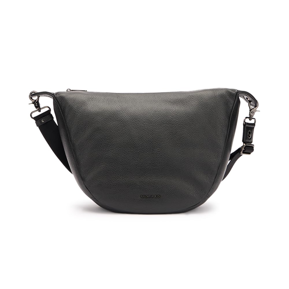 MANDARINA DUCK cross body bag Mellow Leather Hobo Bag Nero