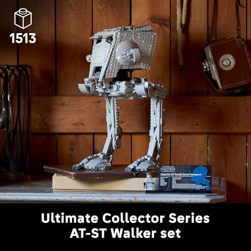Image of LEGO Star Wars at-ST Walker Building Set - Adult Building Blocks for Fans, Ages 18+ - Imperial Forces Collectible Model Kit - Star Wars Gift Idea for Men & Women - 75417