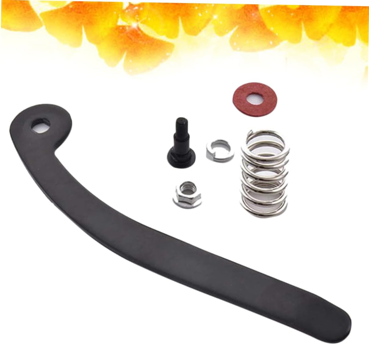 Black Tremolo Bridge Tailpiece for Electric Guitar Replacement Whammy Bar Wraparound Bridge Tailpiece Set