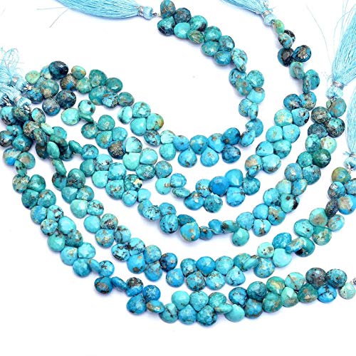 Fil Turquoise Arizona briolette cœur pour créer un cadeau personnalisé unique