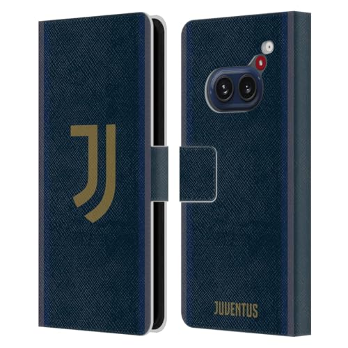 Head Case Designs Officially Licensed Juventus Football Club Third 2024/25 Kit Leather Wallet Case Compatible with Nothing Phone (2a)